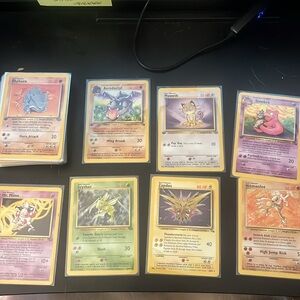 Vintage Pokémon Trading Cards Collection